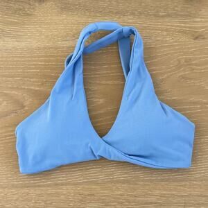 Elite Eleven Sports Bra Halter Neck Luna Elevate Size XS Blue